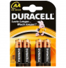 Duracell AA/LR6, Alkaline Basic MN1500, 4 pc(s)