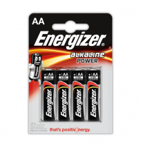Energizer AP Alkaline Power 410850 Battery AA LR6 4 pcs.