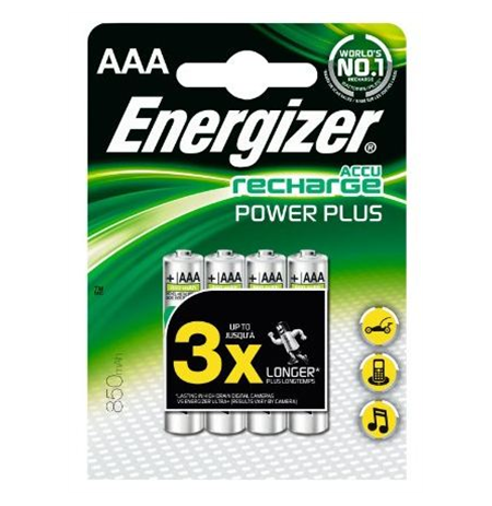 Energizer AAA/HR03, 700 mAh, Rechargeable Accu Power Plus Ni-MH, 2 pc(s)