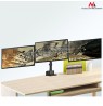 Mount desk for 3 monitors Maclean MC-811 (Desktop, 17" - 27", max. 20kg)