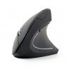 Gembird | MUSW-ERGO-01 | 2.4GHz Wireless Optical Mouse | Optical Mouse | USB | Black