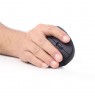 Gembird Ergonomic wireless optical mouse MUSW-ERGO-01, 1600 DPI, USB, black