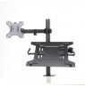 ART Holder L-24 Universal for monitor LCD/LED black 13-32''+notebook desk moutin