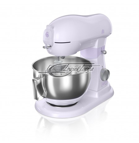 Mixer with bowl Swan DIE-CAST SP32010LYN (1500 W, pastel violet)