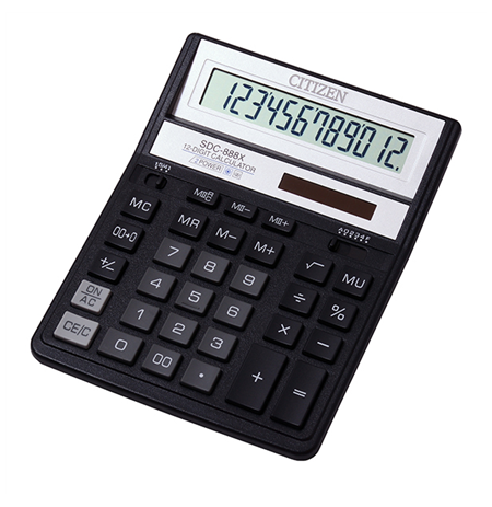 Citizen Calculator  SDC 888XBK