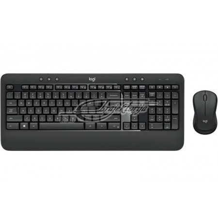 Set of wireless keyboard + mouse Logitech MK540 ADVANCED 920-008675 (USB 2.0, (DE), black color, Optical, 1000 DPI)