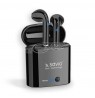 Headphones wireless SAVIO TWS-02 (in-ear, Bluetooth, wireless, with built-in microphone, black color