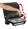 Grill electric Tefal Optigrill+ GC 716D (Waffle accessory, Contact grill, 2000W, silver color)