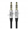 Cable Baseus CAM30-BS1 (Jack 3,5 mm - Jack 3,5 mm , 1m, black and silver color)