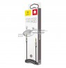 Cable Baseus CAM30-BS1 (Jack 3,5 mm - Jack 3,5 mm , 1m, black and silver color)