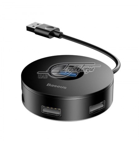 USB hub Baseus CAHUB-F01 (3x USB 2.0, 1x USB 3.0, black color)
