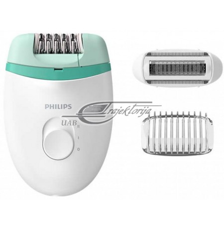 Epilator with disks Philips Satinelle BRE245/00 (white color)