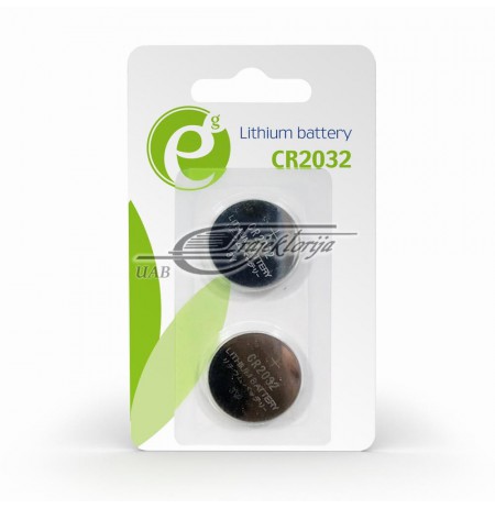 Battery set for motherboards ENERGENIE EG-BA-CR2032-01 (Li, 2)