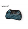 Keyboard wireless SAVIO KW-03 (black color)