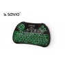 Keyboard wireless SAVIO KW-03 (black color)