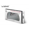 Keyboard wireless SAVIO KW-03 (black color)