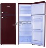 Fridge Amica RETRO KGC15631R (550 mm x 1440mm x 615 mm, 164 l, Class A++, maroon color)