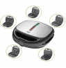 Adler Multifunctional baking device 5 in 1 AD 3040  Black, inox, Number of plates 5, Ceramic coating
