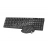 Natec | Keyboard and Mouse | Stringray 2in1 Bundle | Keyboard and Mouse Set | Wireless | Batteries included | US | Black | Wirel