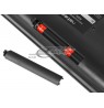 Keyboard + mouse Set membrane NATEC Stingray NZB-1440 (USB (Radio 2.4 GHz), (US), black color, Optical, 1600 DPI, 800 DPI)