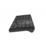 Keyboard + mouse Set membrane NATEC Stingray NZB-1440 (USB (Radio 2.4 GHz), (US), black color, Optical, 1600 DPI, 800 DPI)