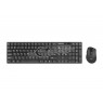 Keyboard + mouse Set membrane NATEC Stingray NZB-1440 (USB (Radio 2.4 GHz), (US), black color, Optical, 1600 DPI, 800 DPI)