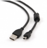 Cablexpert | Premium quality mini-USB cable CCF-USB2-AM5P-6