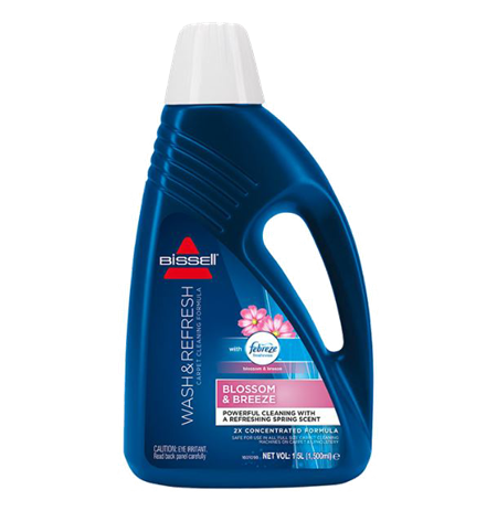 Bissell Wash and Refresh Febreze, 1,5 litro, 2x koncentruota, mėlyna