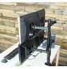 Techly keturgubas LED/LCD monitorių laikiklis 13''-27'' VESA 4x 10kg, reguliuoj.