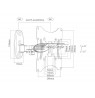 Mount for TV BLOW 76-863 (Wall, 17" - 42", max. 30kg)