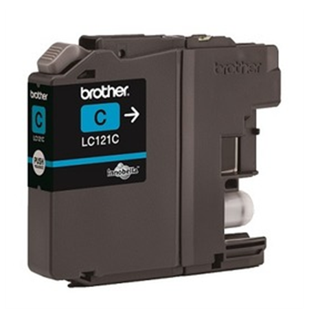 Brother LC121C, Cyan Ink Cartridge 300 pages