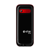 eSTAR Feature Phone X18 Red Dual SIM