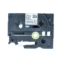 BROTHER TZER231 12 BLACK ON WHITE RIBBON