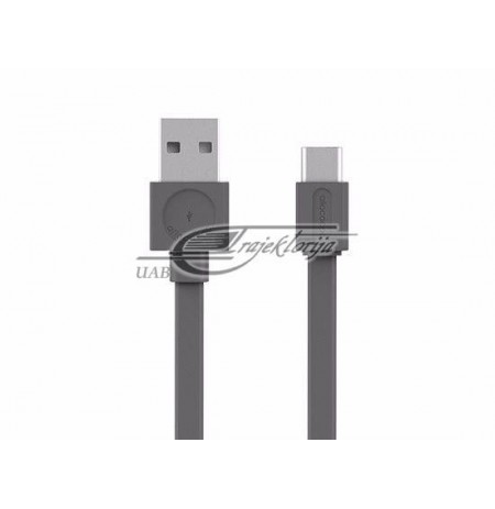 Cable allocacoc USBcable Usb-C Flat 10453GY/USBCBC (USB 2.0 type A - Lightning , gray color)