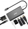 Unitek HUB 8w1 USB3.1 Typ-C With Power Delivery 100W, D1019A