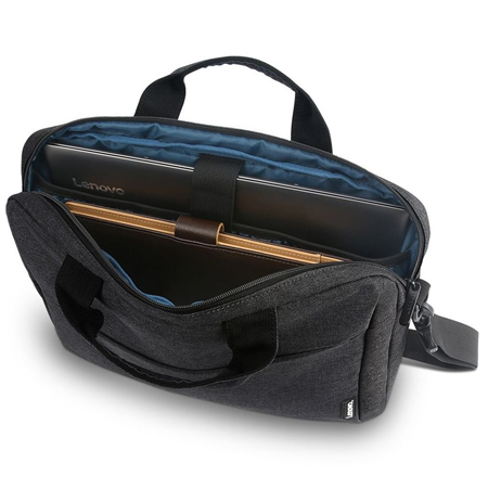Lenovo Casual Toploader T210 Fits up to size 15.6 ", Black, Messenger - Briefcase