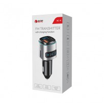 FM moduliatorius automobiliui BC41 (USB 2.0, USB 3.0, QC,laisvų rankų įranga)