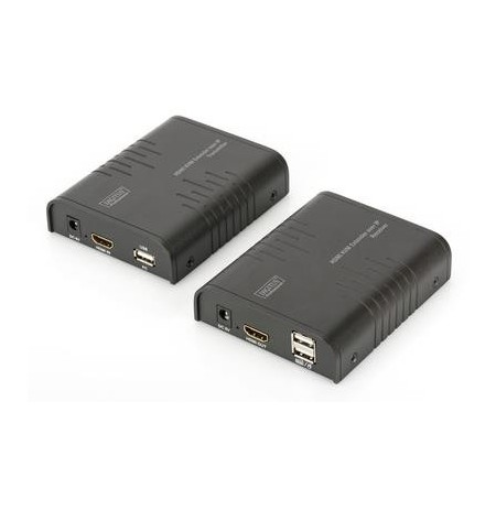 Extender KVM (HDMI) up to 120m over Cat.5e UTP or IP,1080p 60Hz FHD, audio (SET)