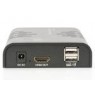Extender KVM (HDMI) up to 120m over Cat.5e UTP or IP,1080p 60Hz FHD, audio (SET)