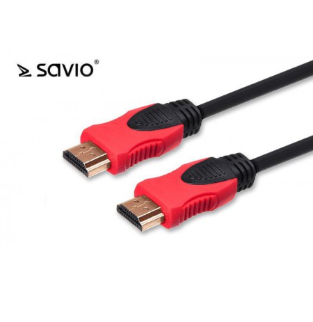 Cable SAVIO Kable HDMI 2.0 CL140 (HDMI M - HDMI M, 7,5m, black color)