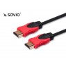 Cable SAVIO Kable HDMI 2.0 CL140 (HDMI M - HDMI M, 7,5m, black color)