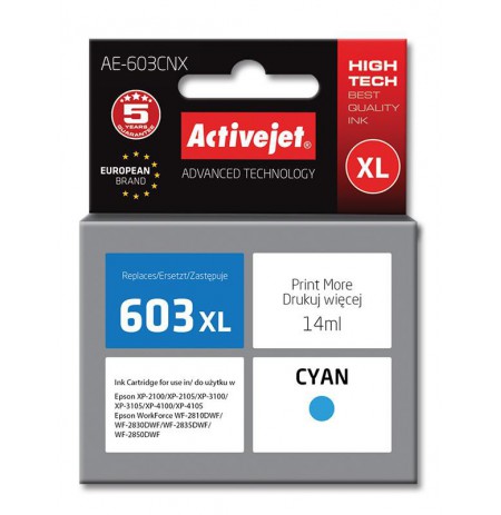 Activejet rašalas skirtas Epson 603XL AE-603CNX