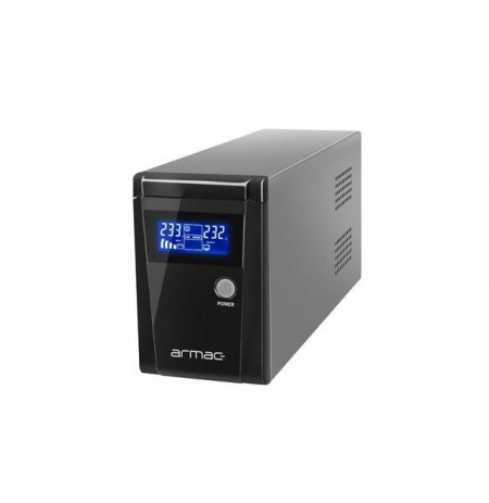 Armac UPS Office Pure Sine Wave 650VA LCD 2x schuko 230V, metal case