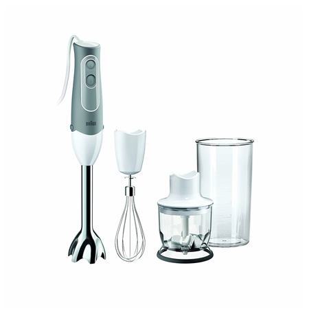 Braun Blender MQ525 White, 600 W, BPA-free plastic, 0.6 L, Mini chopper, 12500 RPM