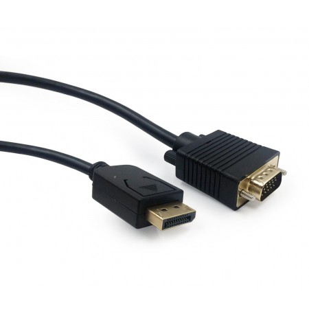 Cable GEMBIRD CCP-DPM-VGAM-6 (D-Sub (VGA) M - DisplayPort M, 1,8m, black color)