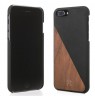 Woodcessories EcoSplit Wooden+Leather iPhone 7+ / 8+  Walnut/black eco249