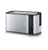 Severin AT 2590 toaster 2 slice(s) 1400 W Black, Silver