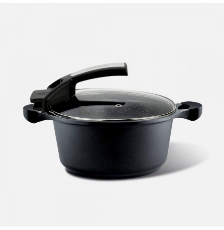 Pensofal Saxum Saucepan 20cm (W/Glass) 5807