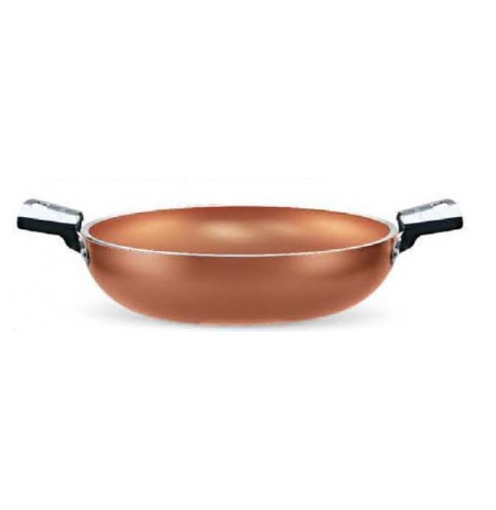 Pensofal Cuprum Skillet Round Shape 24-2 Stainless Steel Handle 6708