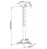 Sbox Projector Ceiling Mount PM-102L
